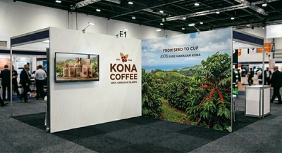  3x3 Modular With Tv  -  Kona Coffee