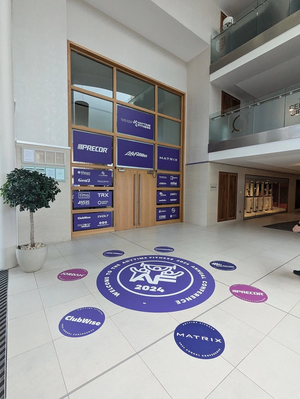 Internal short term use self adhesive vinyls for windows and floors